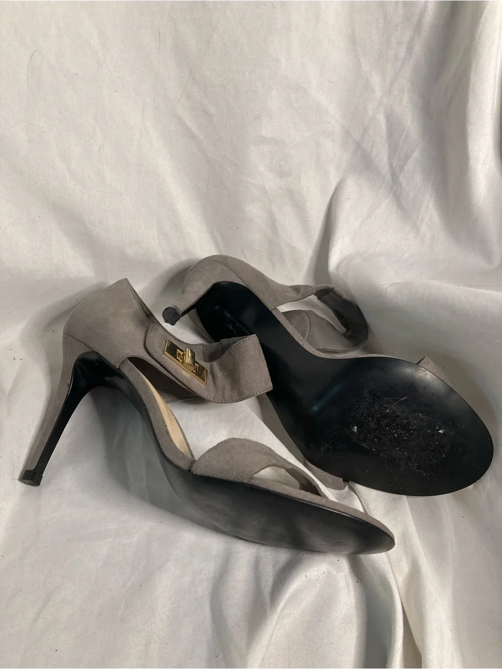 Charles & Keith suede upper